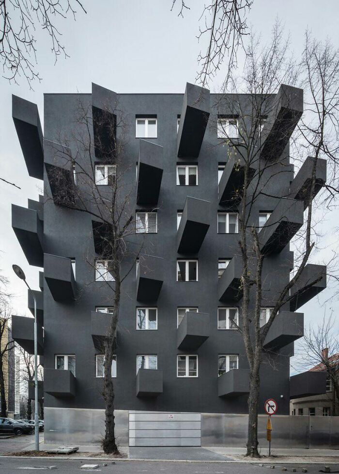 Apartment Building In Poland