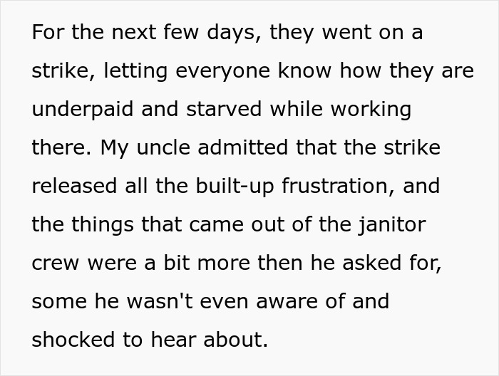 CEO Gives Power-Hungry Daughter A Taste Of The Real World After She Bans Janitors’ Lunch Break - 10
