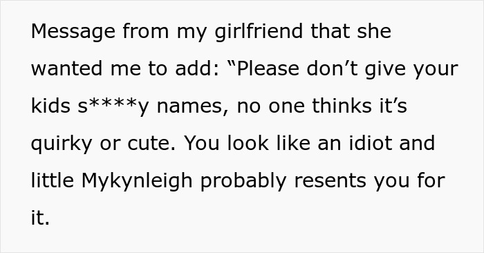 Mom Thinks The Unique Name She Gave Her Child Is A Gift, Is Furious When She Legally Changes It - 14