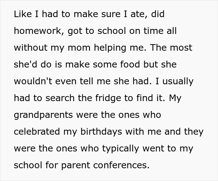 Mom Asks Favor From Firstborn After Abandoning Her For Her New Family, Gets A Cold Hard No Mom Asks Favor From Firstborn After Abandoning Her For Her New Family, Gets A Cold Hard No