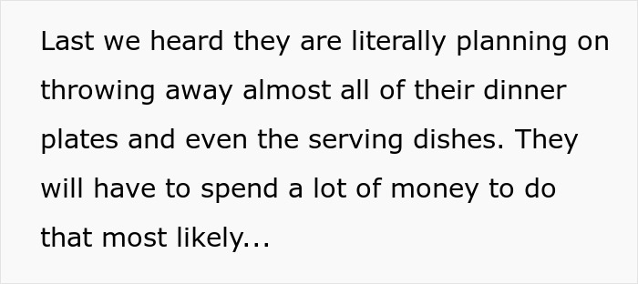 Couple Tricks In-Laws Into Replacing All Of Their Plates As Payback For Constant Hurtful Comments