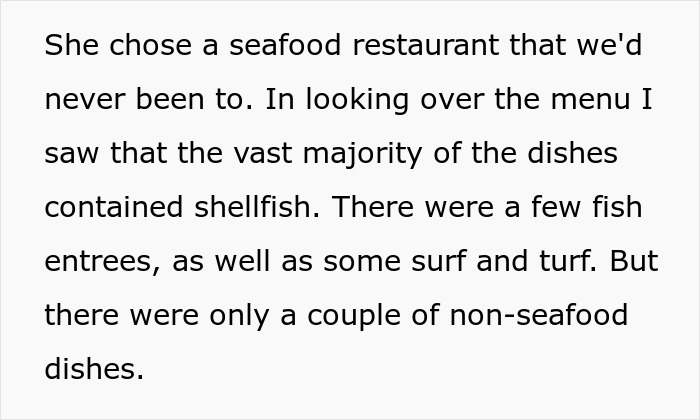 Mom Asks Daughter To Choose Another Restaurant Because Her Brother Can’t Eat There, Gets Slammed Mom Asks Daughter To Choose Another Restaurant Because Her Brother Can’t Eat There, Gets Slammed