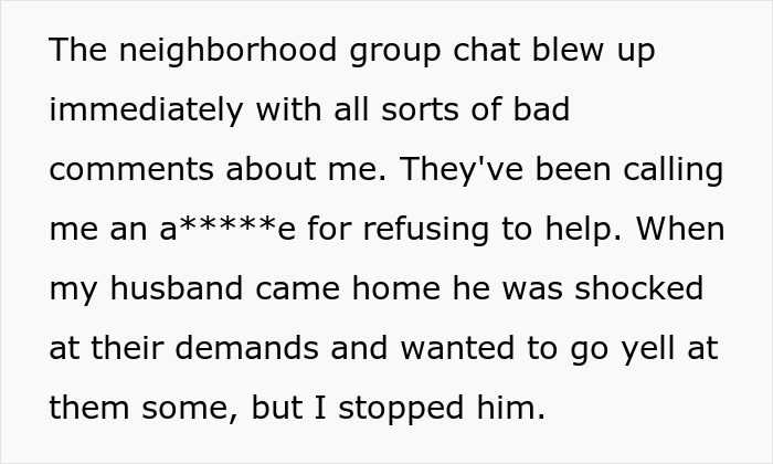 Childfree Woman Stands Firm Against Neighborhood Pressure To Babysit For Free, Is Blasted Online - 13