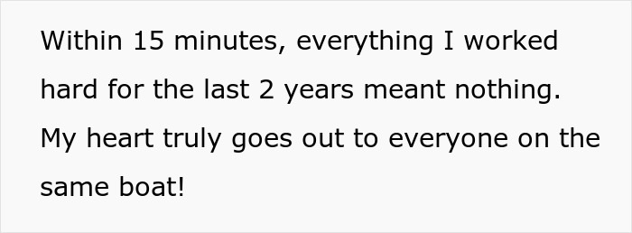 “Never Be Loyal To Your Employer”: Employee Loses The Job She’s Had For 2 Years In 15 Minutes “Never Be Loyal To Your Employer”: Employee Loses The Job She’s Had For 2 Years In 15 Minutes