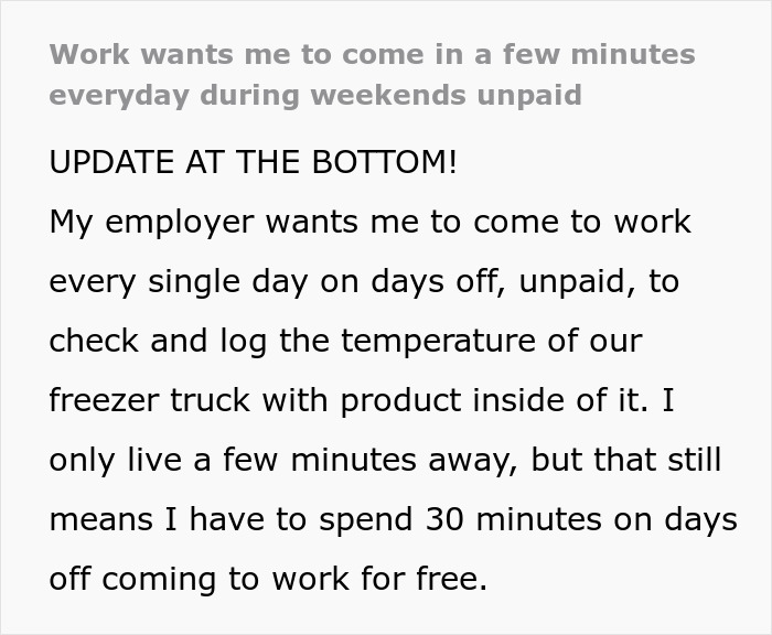 Employee Tired Of Bossy Coworker Demanding He Come To Work On Day Off, Escalates The Issue To CEO Employee Tired Of Bossy Coworker Demanding He Come To Work On Day Off, Escalates The Issue To CEO
