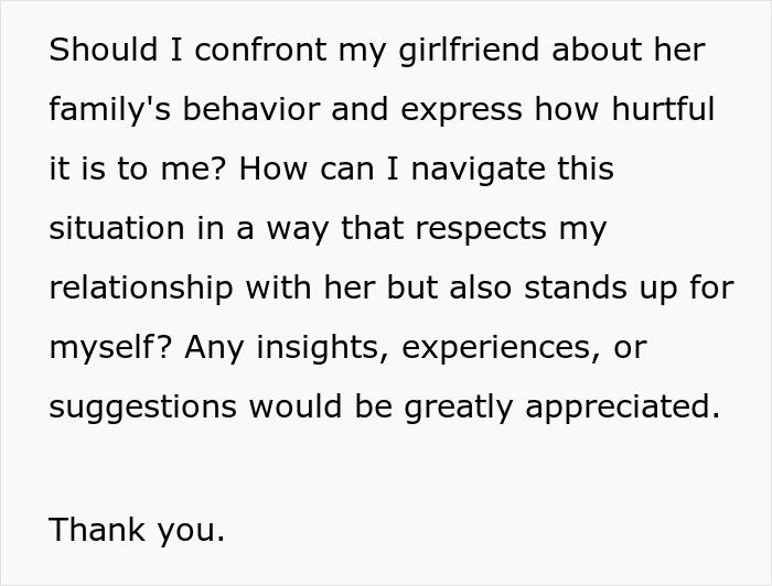 &ldquo;Pass The Salad&rdquo;: Silence Settles As Family Realize Woman&rsquo;s BF Understood Their Insults Toward Him