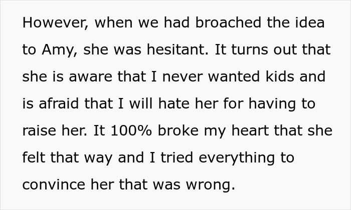 11 Y.O. Wonders If Childfree Godmother Who Adopted Her After Parents Died Will End Up Hating Her 11 Y.O. Wonders If Childfree Godmother Who Adopted Her After Parents Died Will End Up Hating Her