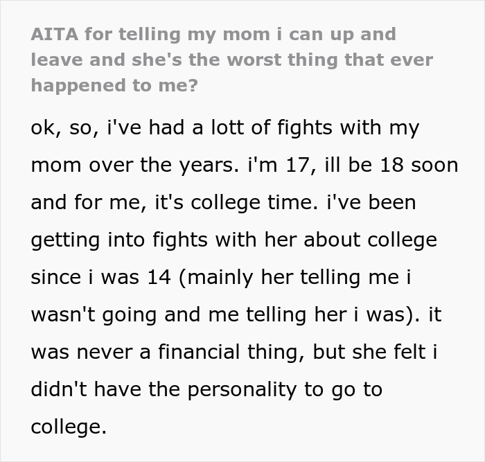 “I Yelled More Than I Ever Had”: Mom Hides News Of Dream College Acceptance Letter From 17 Y.O. “I Yelled More Than I Ever Had”: Mom Hides News Of Dream College Acceptance Letter From 17 Y.O.