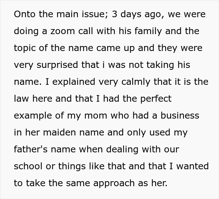 In-Laws Create Chaos In Family As They Harass Their Son’s Fiancée Over Keeping Her Maiden Name In-Laws Create Chaos In Family As They Harass Their Son’s Fiancée Over Keeping Her Maiden Name