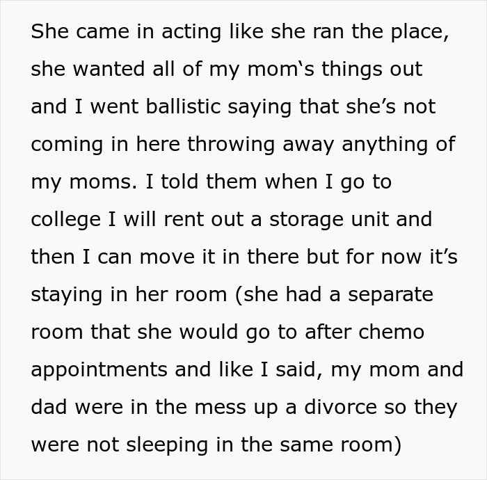 Teen Plans A Trip With Late Mom’s Sister, Loses It When Dad’s New Wife Tries To Take It Over Teen Plans A Trip With Late Mom’s Sister, Loses It When Dad’s New Wife Tries To Take It Over