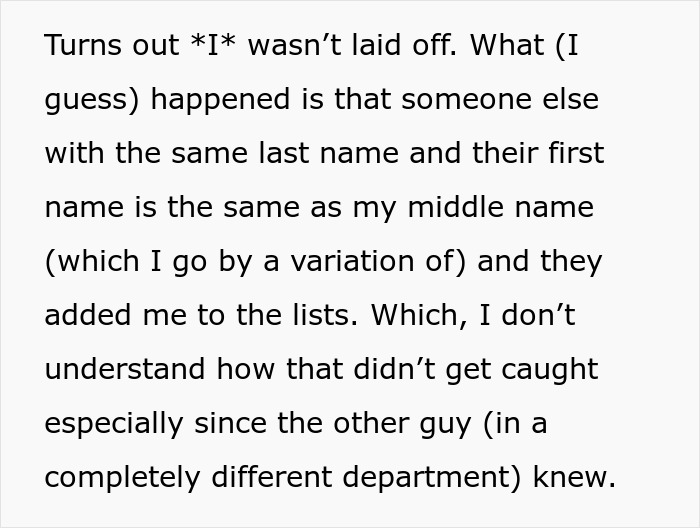 Person Gets Fired, Is Asked Why Their Project Isn't Completed Two Months Later - 12