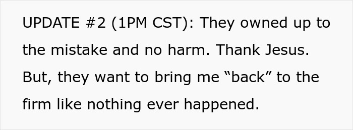 Person Gets Fired, Is Asked Why Their Project Isn't Completed Two Months Later - 20