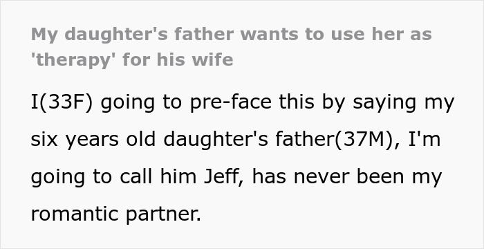 Absent Father Suddenly Wants His Daughter In His Life After 6 Years, Mom Is Instantly Suspicious