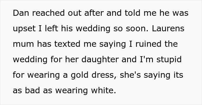 Woman Asks If Her Dress Was Really Inappropriate After Bride Makes A Scene