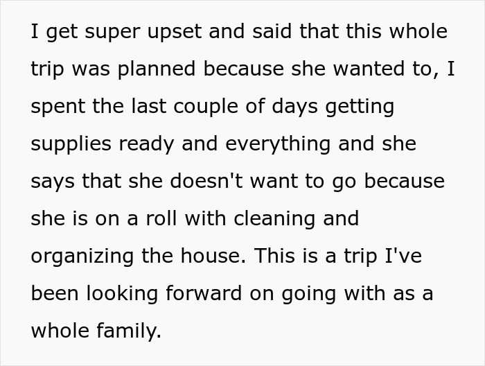 &ldquo;[Am I The Jerk] For Calling My Wife A Jerk After She Bailed Off A Family Trip&rdquo;