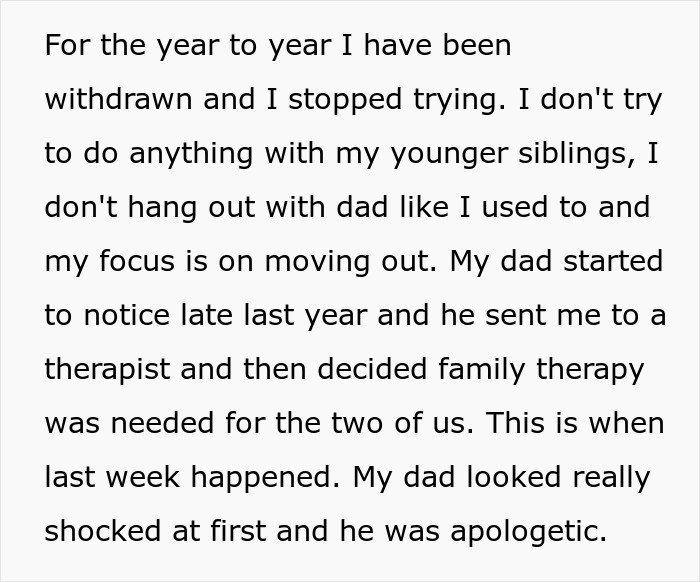 Dad Is Crushed After Daughter Calls Him Out For Abandoning Her In Favor Of His New Marriage