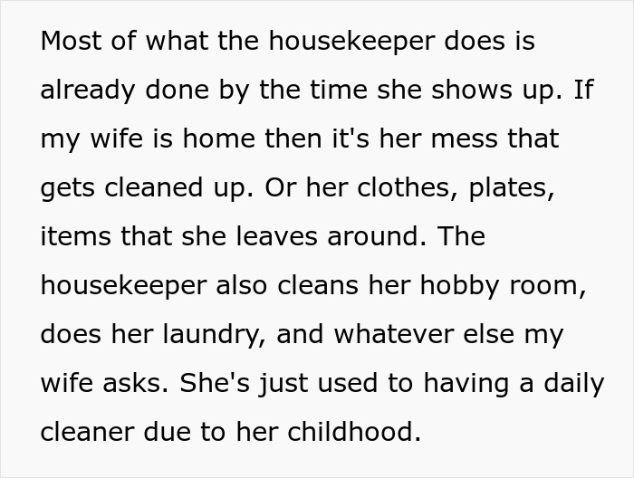 Guy Won't Pay For Housekeeping Service After Wife Gets Laid Off At Her Job, Drama Ensues