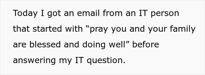 Woman Shuts Down Religious Email At Work, Says &ldquo;I Don&rsquo;t Like Prayer/Blessed Language Directed At Me&rdquo;