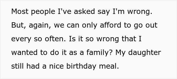 Mom Asks Daughter To Choose Another Restaurant Because Her Brother Can’t Eat There, Gets Slammed Mom Asks Daughter To Choose Another Restaurant Because Her Brother Can’t Eat There, Gets Slammed