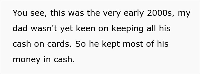 Family Tradition: Whoever Unloads The Dryer Keeps What's In The Pockets, It Backfires