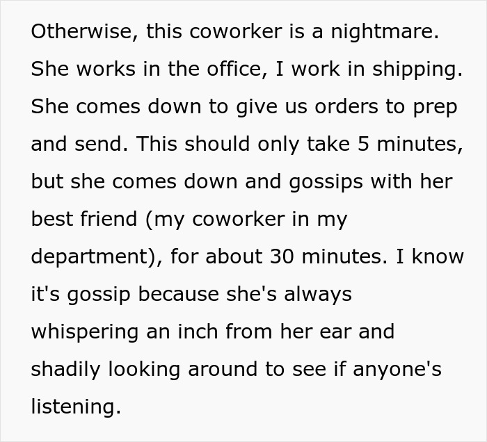 Employee Tired Of Bossy Coworker Demanding He Come To Work On Day Off, Escalates The Issue To CEO Employee Tired Of Bossy Coworker Demanding He Come To Work On Day Off, Escalates The Issue To CEO