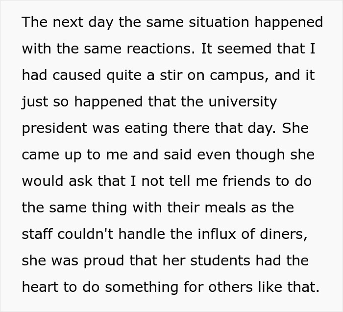 &ldquo;One Of The Proudest Moments Of My Life&rdquo;: Student&rsquo;s Malicious Compliance Feeds Over 120 People