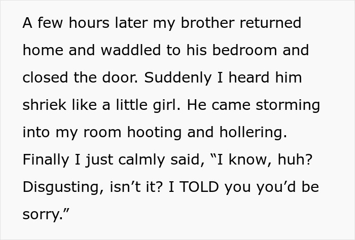 Guy Gets Used Tampon In Bed As Payback For Not Listening To Sister’s Pleas To Not Gross Her Out Guy Gets Used Tampon In Bed As Payback For Not Listening To Sister’s Pleas To Not Gross Her Out