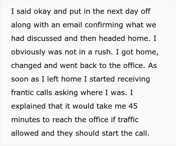 Woman Maliciously Complies With Boss&rsquo; Orders To Go Home And Change, Ruins An Important Meeting