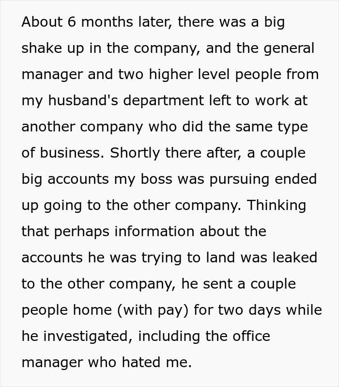 Woman Gets Revenge On Coworker Who Wants Her Husband
