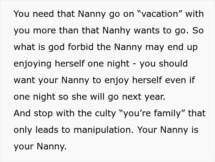 Nanny Is Asked To Accompany Family On Their Vacation, They Don’t Realize That It Would Be Her Work - 11