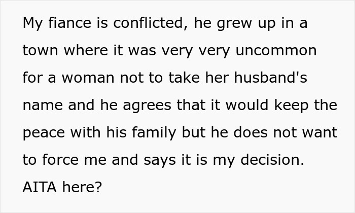 In-Laws Create Chaos In Family As They Harass Their Son’s Fiancée Over Keeping Her Maiden Name In-Laws Create Chaos In Family As They Harass Their Son’s Fiancée Over Keeping Her Maiden Name