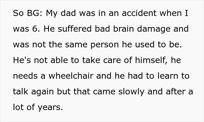 Woman Divorced And Cut Out Husband After An Accident Left Him Disabled, Expects Same From Daughter