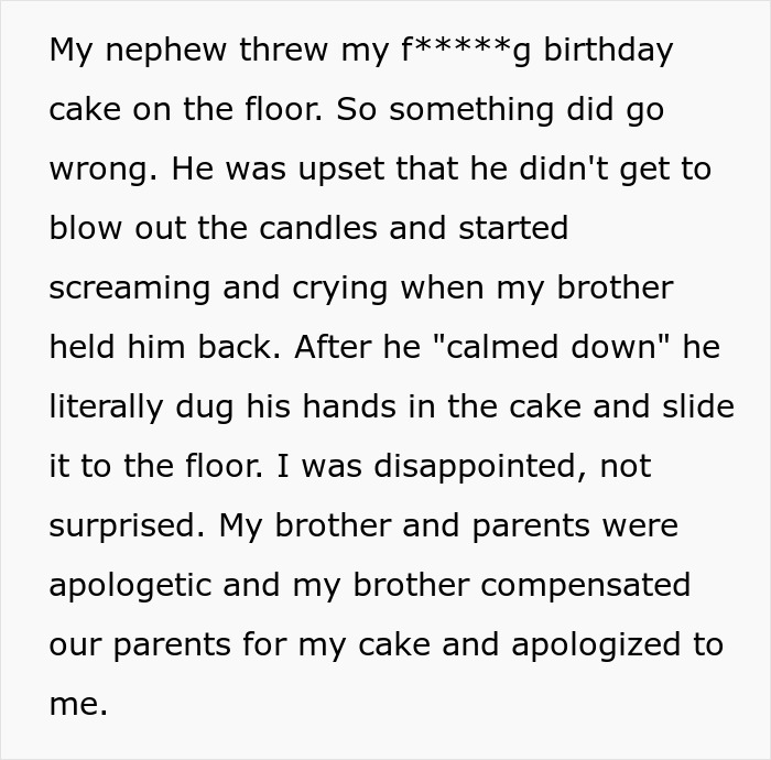 Parents Ignore Teen’s Request To Not Invite 5 Y.O. Nephew To B-Day Party, It Ends In Disaster - 4