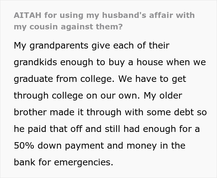 Woman Learns Husband Is Sleeping With Her Cousin, Ensures They Both Live To Regret It Woman Learns Husband Is Sleeping With Her Cousin, Ensures They Both Live To Regret It