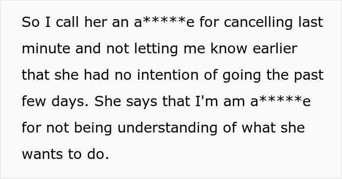 &ldquo;[Am I The Jerk] For Calling My Wife A Jerk After She Bailed Off A Family Trip&rdquo;