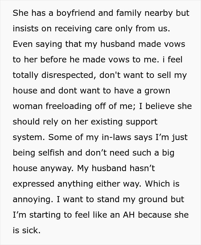 Woman Refuses To Sell Her Home To Cater To Husband&rsquo;s Ex&rsquo;s Needs, Asks If She&rsquo;s Wrong