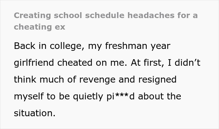 “The Definition Of Petty”: People Applaud This Guy’s Clever Revenge On Cheating Ex - 2