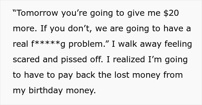 Bully Makes Kid Take Him Home To Extort More Money, Kid Leads Him Right To Friendly Gang Veteran