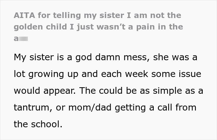 Envious Sister Wonders Why Sibling Gets A Car And She Doesn't, Learns She Is A Drain On The Family - 2