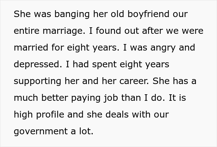 Man Doesn't Divorce Cheating Wife Until Their 10th Anniversary To Score On Their Prenup - 5