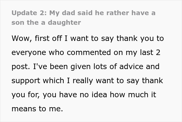 Man Says He Wishes His Daughter Was A Son Instead, Has His Life Ruined After She Overhears It