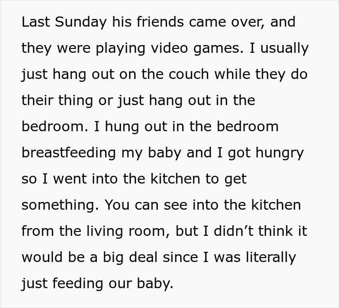 Man Demands Wife Stop Breastfeeding Their Baby In Front Of His Mates, Is Told To &lsquo;Shut Up&rsquo;