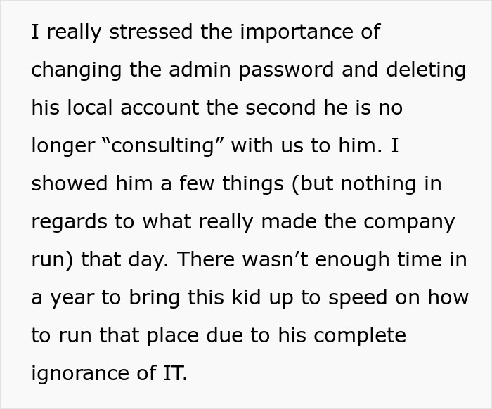 Manager Threatens To Call The Cops On IT Guy After Replacing Him With Her Nephew Backfires