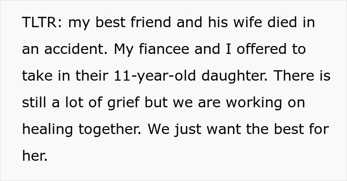 11 Y.O. Wonders If Childfree Godmother Who Adopted Her After Parents Died Will End Up Hating Her 11 Y.O. Wonders If Childfree Godmother Who Adopted Her After Parents Died Will End Up Hating Her