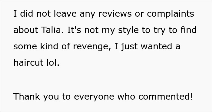 Woman Asks If She&rsquo;s Wrong For Storming Out Of The Hair Salon After Hairdresser&rsquo;s Words Hurt Her
