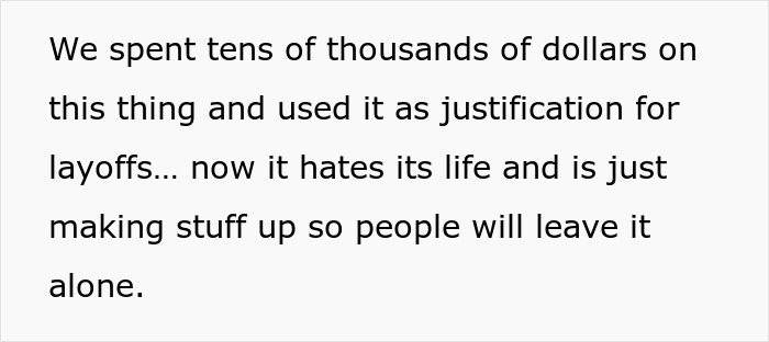 Company Bought An AI Machine To Answer Internal Questions, And It Malfunctions So Bad It’s Funny - 7