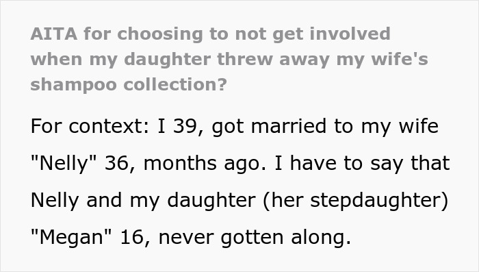 Peeps Online Bash Man As He Remains Neutral In A Conflict Between Teen Daughter And His New Wife