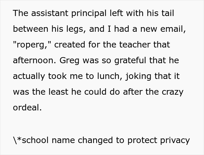 Teacher Has &lsquo;Unfortunate&rsquo; Initials, Admin Tells IT Guy To Go With Standard Structure Anyway 