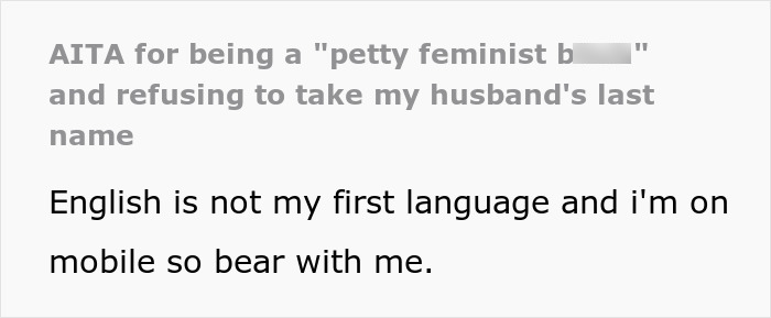 In-Laws Create Chaos In Family As They Harass Their Son’s Fiancée Over Keeping Her Maiden Name In-Laws Create Chaos In Family As They Harass Their Son’s Fiancée Over Keeping Her Maiden Name
