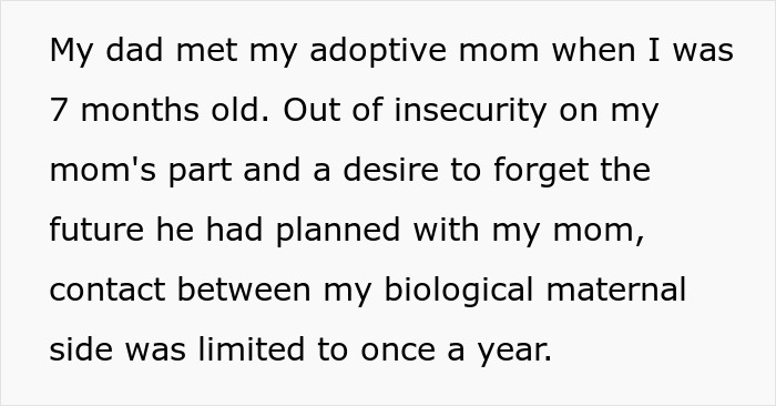 Bitter Teen Goes Against Dad's Wishes To Spend Time With Late Bio Mom's Family, Drama Ensues